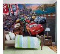 Komar 1 - "Disney Pixar Cars Race de Papel Pintado, Multicolor, 4 Piezas