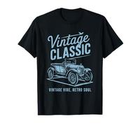 Coches Vintage Coche Clásico Retro Restauración Rally Camiseta