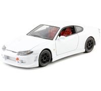Cochesdemetal.es 2002 Nissan Silvia S15 Tuning RHD Blanco 1:24 Welly 22485