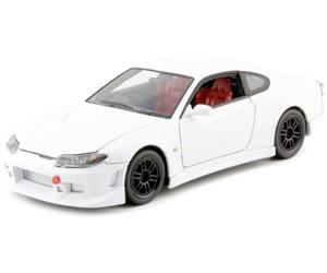 Cochesdemetal.es 2002 Nissan Silvia S15 Tuning RHD Blanco 1:24 Welly 22485