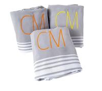 Cocholate Toalla Playa Grande Personalizada 90x160cm Toalla de Playa, 100% Algodón 300gr/m2 Gimnasio Viajes Natación Piscina Yoga Camping Deportes (Gris)