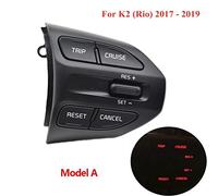 CochOn Dirección RH Rh Remote Cruise Control Interruptor Ajuste for RIO K2 for PICANTO 2017-18 Botones de volante Bluetooth Phone Volumen(Model A)