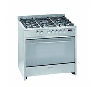 Meireles E 911 X NAT Cocina independiente Eléctrico Encimera de gas Acero inoxidable