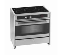 Estufa Eléctrica 90 x 60 E 913 X con Zona de Inducción (Inox) - MEIRELES