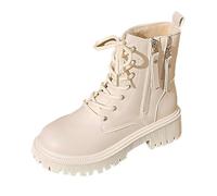 Cocila Big Size Women'S Boots 2024 Autumn And Winter Warm Short British Double Zip Female Prendas Mujer Botas Altas Piel Tacon Botines Negros Cowboy Barefoot Blanco Cuña Invierno Agua Bota