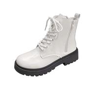 Cocila Botas Con Cremallera Lateral Para Mujer Botines Zapatos Sencillos Damas Casuales Vaqueras De Agua Cortas Barefoot Invierno Planos Marron Negras Hombre Tacon Bajas Pelo Borrego Bota Negra