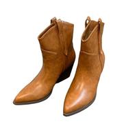 Cocila Botas Cosidas De Cálidas Zapatos Cordones Mujer Agua Altas Barefoot Piel Botines Planos Para Invierno El Frio Zapatillas Casual Cortas Azules Sin Tacon Camper Impermeable Beige Blancas