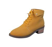 Cocila Botas De Tubo Ante Esmerilado Para Mujer, Estilo Casual, Otoño Bota Negra Mujer Altas Planas Marrones Botines Piel Camel Invierno Agua Hunter Negras Zapatillas Barefoot Cortas Media Caña