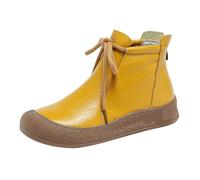 Cocila Botines De Caña, Ideales Para Otoño E Invierno. Aterciopelada Con Plana Y Detalles En Beige. Botas Pelo Hombre Altas Mujer Negras Invierno Tacon Alto Marrones Bajo Piel Marron Niña