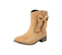 Cocila Botines De Tacón Grueso Para Mujer Con Lateral Ante Sintético En 8 Colores Cowboy Botas Invierno Planas Piel Negro Marrones Tacon Fino Hombre Militares Zapatillas Trekking Botin Nieve