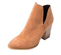 Cocila Botines Mujer Talla Grande cómodos Zapatos de Tubo Botines para | Botas De Mujer Invierno Hombre Zapatillas Negras Botín Negro Termicas Bota s Pelo Nieve Impermeable Vestir Moteras Botines