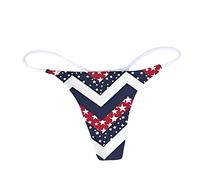 Cocila Bragas Algodón Mujer Altas Cintura Braguitas Slip Cómodo Tallas Estampadas Sexy para Todos Los Días Sujetador Dormir (Blue, XL) Algodon Ropa Interior De Underwear Women Brasileñas Tangas