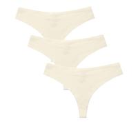 Cocila Bragas Menstruales Flujo Abundante - Mujer Algodon De Las Mujeres Escritos La Tanga Inconsútil Parte Inferior del Algodón Los Deportes Yoga Seda Hielo 3Pc (Khaki, M) Altas Sin Costuras