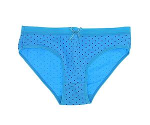 Cocila Bragas Menstruales Mujer Cintura Media Braguitas Flujo Algodón Interior Básica Bikini Polka (Blue, M) Algodon Talle Alto Pack Ropa Roja Rojas Talla Grande Braga Negra Amarillo We Are Mama