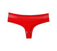 Cocila Bragas Menstruales Mujer Flujo Abundante Braga Menstrual De Deportes Algodón Sexy Tanga Fitness (Red, M) Algodon Talle Alto Talla Grande Calzoncillos Graciosos Ropa Interior Roja
