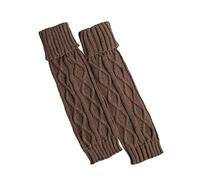 Cocila Calcetines Invierno Hombre Mujer Calentadores De Pierna Cálidos Lana Punto Cubierta Bota Longitud Media Pie Otoño E Khaki One Size Térmicos Para Termicos Casa Altos Thermal Socks Women