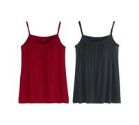 Cocila Camiseta De Tirantes Para Mujer Camisetas Tops Elástica Transpirable Verano Casual Holgado Sin Mangas Talla Grande Con Sujetador, Mangas, Cómoda, Yoga Y Fitness, 2 Piezas Niño (P, Xxxl)