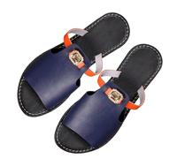 Cocila Chanclas Altas Negras De Cuña para Mujer Women's Summer Buckle Thick Bottom Fish Mouth Casual Slippers Zapatillas (Blue, 39) Sandalias Refresh Verano Casa Deportiva Comodas Blancas Exe