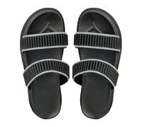 Cocila Chanclas Altas Negras De Cuña para Mujer Zapatillas Playa Gruesa Mujer, Casuales Huecas, Zapatos Gruesa, Sandalias Camarera (Black, 38) Suelo Antideslizante Verano Piscina Deportiva
