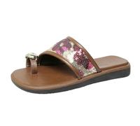 Cocila Chanclas Mujer Ortopedicas Yoga Mat Sandalias Elegante Mujeres Planas para Mujer, con Punta De Clip, Abiertas, Cómodas Caminar Y Correas Deslizantes. Zuecos Trabajo Sandalia Blancas