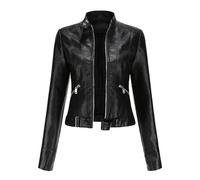 Cocila Chaqueta De Invierno Para Mujer - Abrigo De Paño Negro, Parka Talla Grande, Polipiel XXL - Ropa Elegante 2024 - Ofertas Black Friday España