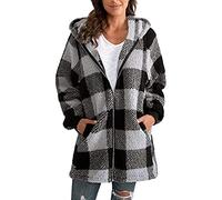 Cocila Chaquetón Mujer Invierno Talla Grande Abrigos De Paño Parka Larga Chaqueta Vaquera Perlas Ofertas Black Friday 2024