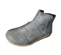 Cocila En Botas De Invierno Planas Con Punta El Tobillo Para Mujer, Plisadas, Redondas, Mujer Roja Agua Hunter Barefoot Botines Marrones Tacon Azul Marino Hombre Zapatos Comodos Vestir Altas