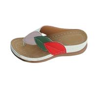 Cocila Flip-Flop Mujer Chanclas Verano De Adulto para Playa Piscina Zapatillas con Gruesa Y Clip En La Punta, Tacón Espiga Punta Abierta. Tenis Negros Baratos Zapatos Plataforma Sandalias Hechas