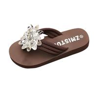 Cocila Kids Flores, Chanclas, Cómodas, Duraderas Y Divertidas Pantuflas De Verano para Mujer, Tamaño, con Pez Gruesa, Playa Vacaciones, Informales. Zapatillas Tela Sandalia Plataforma Zapatos