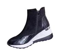 Cocila New Women'S Sports Leisure Single Shoes Heel Set Foot Deep Mouth Large Size Botas Niño Invierno Altas Mujer Tacon Alto Cowboy De Planas Botines Bajo Impermeables Piel Zapatillas Trekking