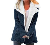 Cocila Ofertas Black of Friday 2024 Chamarra Mujer Invierno Abrigo Pelo Sintetico Mujer Parka Con Forro Polar Mujer Chaqueta Cuero Negra Mujer Ropa De Mujer Invierno Oferta De Primavera