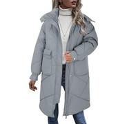Cocila Ofertas Black of Friday Cazadora De Invierno Mujer Abrigo Azul Claro Mujer Parka Azul Marino Mujer Chaqueta Acolchada Mujer Talla Grande Ropa De Invierno para Mujer Oferta De Primavera