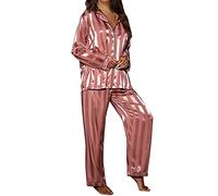 Cocila Pijama Largo Mujer Conjunto De Casa para Cárdigan Manga Larga Pantalon Y Top Primavera Gordo Dos Piezas Premama Invierno Ropa Verano Pijamas Algodón 3 Calentito Leopardo Corto Camisones