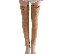 Cocila Rodilleras Térmicas Para Mujer, Calcetines De Lana Coral, A Rayas, Atléticos Ligeros Coloridos, Casuales, Invierno, Ciclismo Warm Socks Women Mujer Termicos Finos Largos Invierno