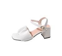 Cocila Sandalias Con Tiras Para Mujer De Estilo Pez, Elegantes Y Versátiles, Verano, Tacón Cuña, Informales. (Beige, 36) Zapatos Novia Boda Tacones Blancos Comodas Verano Fiesta Azul Tacon