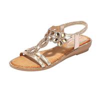 Cocila Sandalias De Cuña Para Mujer Bohemia Verano Flor Planas Casuales Playa Zapato Ortopedico Tachuelas Con Plantilla Extraible Respetuosas Fascitis Plantar Casual Montaña Barefoot Verdes