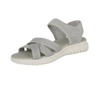 Cocila Sandalias De Cuña Para Mujer Plataforma Verano Mujer, Malla, Transpirables, Ligeras Y Cómodas, Con Pez, Informales, Una Sola Línea Elegantes (Grey, 37) Deportivas Senderismo Griegas