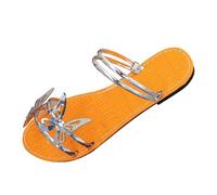 Cocila Sandalias De Mujer Con Tacones Zapatillas Playa, Viajes, Ducha Interior Y Exterior Para El Perrito (Silver, 43) Trekking Comodas Women Sandals Summer Deportivas Verano 2026 Hebilla Tacon