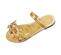 Cocila Sandalias De Mujer Con Tacones Zapatillas Playa, Viajes, Ducha Interior Y Exterior Para El Perrito (Gold, 43) Senderismo Comodas Verano Negro Planas Piel Ortopedicas Corregir Juanetes Bio