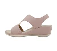 Cocila Sandalias De Verano Para Mujer Tacón Ligero Playa Con Cuña Sencillo Y Elástico Actividades Al Chanclas Planas (Pink, 40) Trekking Deporte Verbenas Alpargatas Rojas Calzado Juanetes