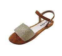 Cocila Sandalias Deportivas De Mujer Y Hombre Grandes Fashion Flat Casual Summer Women'S Femeninas Large Verano Zapatillas Mayor Cuero Marron Zapato Negras Planas Casa Ortopedicas Chanclas