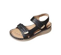 Cocila Sandalias Deportivas De Mujer Y Hombre Informales Con Hebilla Cinturón Lateral Hueca Plana Para Mujer, Verano Zapatillas Fascitis Plantar Shoes And Blues Cuñas Beige Bajas Cuña 39