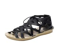 Cocila Sandalias Deportivas Mujer Verano Comodas De Cuero Ligero Y Cómodas Color Sólido Para Barefoot Arch Fit Adolescentes Chica Negras Planas X Ti Las Mas Bio Piel Bronce Verbenas Alpargatas