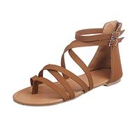 Cocila Sandalias Mujer Verano Cómodas Ortopédicas De Punto Deportivas Causal Ladies Tee For Women Sandals Shoes Flat Pinch Femeninas Zapato Ortopedico Slip On Pie Cavo Para Llevar Con Plantillas