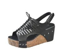 Cocila Sandalias Mujer Verano Planas Bohemio De Para Mujer, Con Diseño Pez, Huecas Y Gruesas. Plataforma Alpargata Blanca Memory Foam Zapatos Negras Vestir Calzado Fascitis Plantar Barefoot Cuña