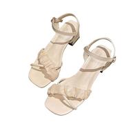Cocila Sandalias Mujer Verano Planas Bohemio De Tacón Grueso Para Vestir Comodas Shoes For Women Cuero Trabajo Arch Fit Playa Zapatos Ortopedicos Con Cuña Blancas Tacon Ancho Calzado 2026
