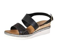 Cocila Sandalias Para Mujer Summer Beach Planas De Gladiador Zapatos Playa Con Y Tacón Cuña Grueso, Medio Cuero (Black, 40) Sandalia Barefoot Verbenas Alpargatas Pala Piel Marrón Chocolate