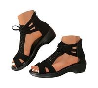 Cocila Sandalias Plataforma Mujer Con Cuña Verano Alpargatas Nuevas, Informales Y Cómodas Para Mujer, Gruesa, Planas, Suaves, Transpirables, Nuevas Versátiles Uso Exterior. Sandalia Dorada