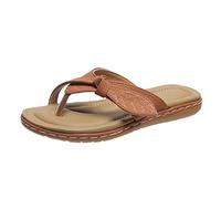 Cocila Sporty Mid Wedge Summer Sandal Chanclasmujer Sandalias Decorativas Con Hojas De Cuero Color Sólido A La Para Mujer Transparentes (Brown, 37) Cool Chanclas Zapatos Plataforma Pantuflas