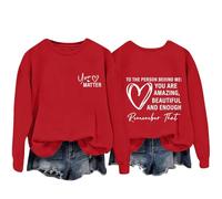 Cocila Sudadera Fina Deporte Mujer con Capucha para La Detrás De Mí Que Está ... Unisex (Rojo, M) Sudaderas Deportivas Basica Mama Suéter Negro Cremallera Sin Casual Lila Vestir Colores Rayas